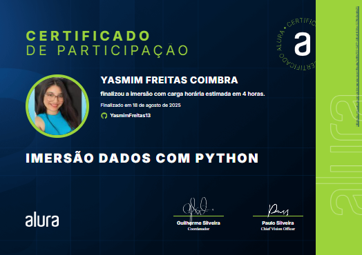 Imersão de Dados com Python Alura